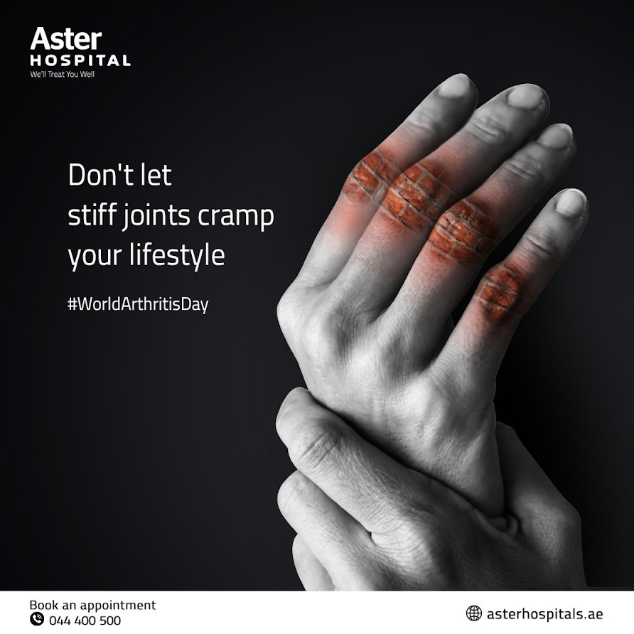 Aster Hospital World Arthritis Day | Social Panga Dubai