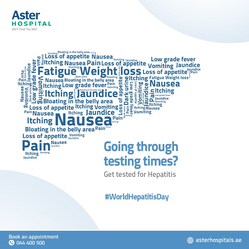 Aster Hospital World Hepatitis Day | Social Panga Dubai